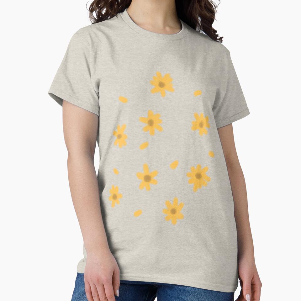 sunflower pattern by Sir Butter T-Shirts, Hoodie, Sweatshirt | BlankRebels.com (Image 2)