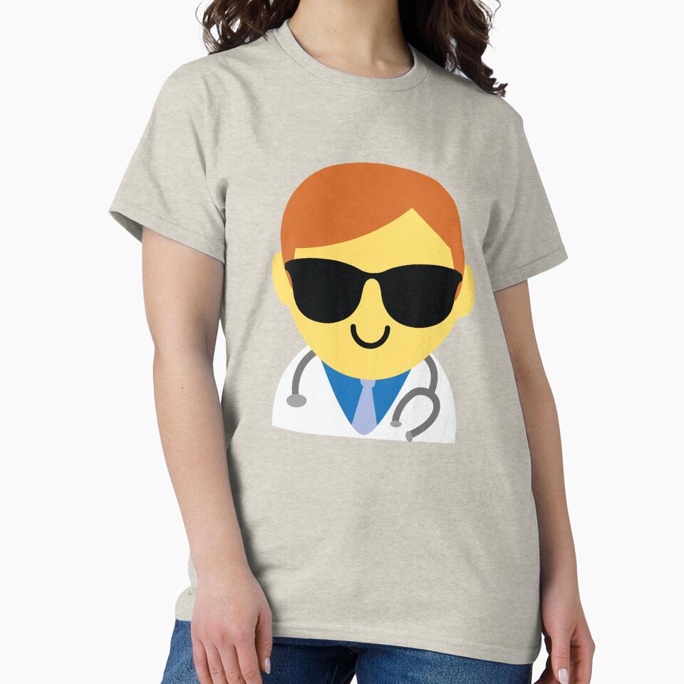 Doctor Boy Emoji by HippoEmo T-Shirts, Hoodie, Sweatshirt | BlankRebels.com (Image 2)