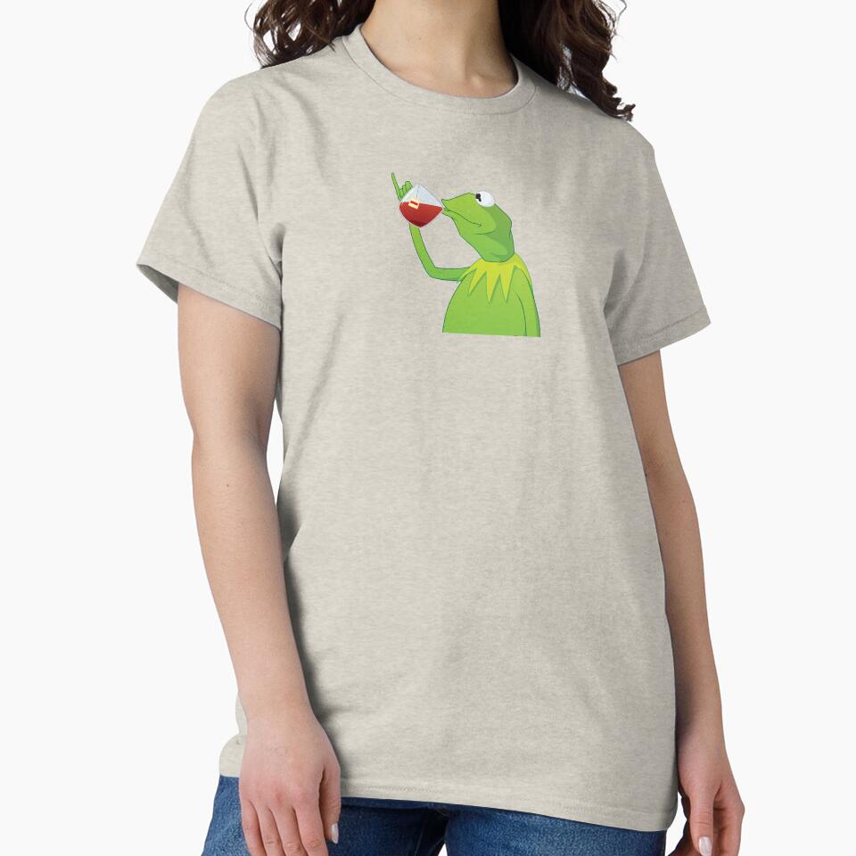 Kermit Drinking Tea by Darealjax T-Shirts, Hoodie, Sweatshirt | BlankRebels.com (Image 2)