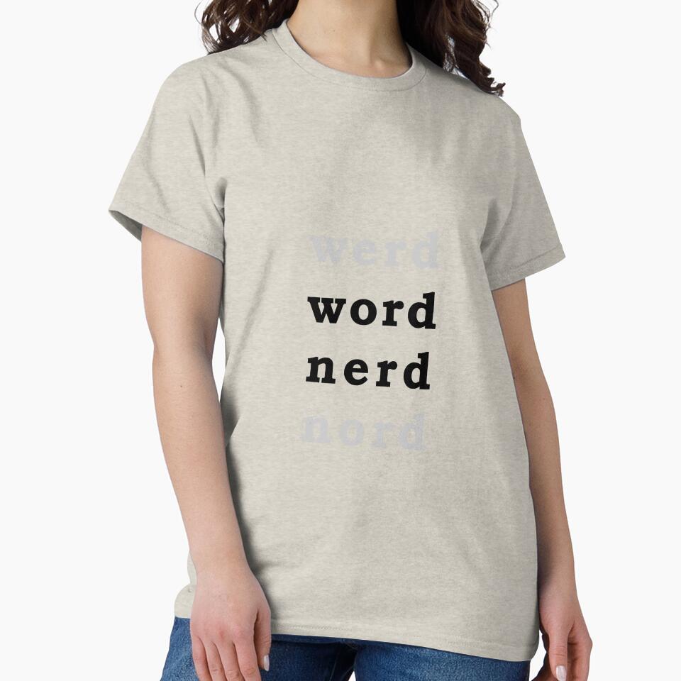 Word Nerd by Fiona Doyle T-Shirts, Hoodie, Sweatshirt | BlankRebels.com (Image 2)