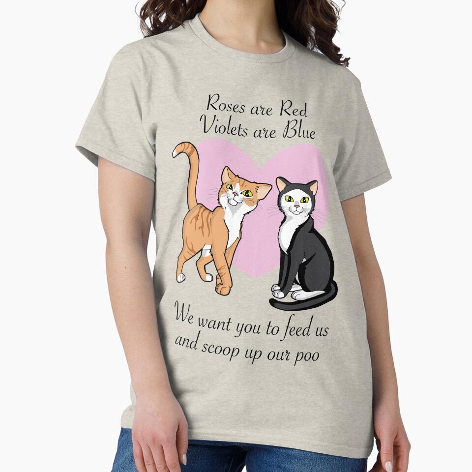 Cat Valentines Poem by Lauren Eldridge-Murray T-Shirts, Hoodie, Sweatshirt | BlankRebels.com (Image 2)