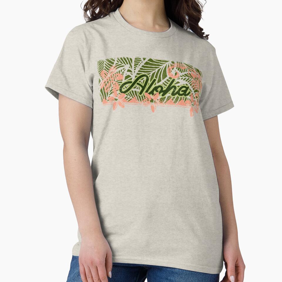 Vintage Distressed Ink Aloha Banner by sunnthreads T-Shirts, Hoodie, Sweatshirt | BlankRebels.com (Image 2)