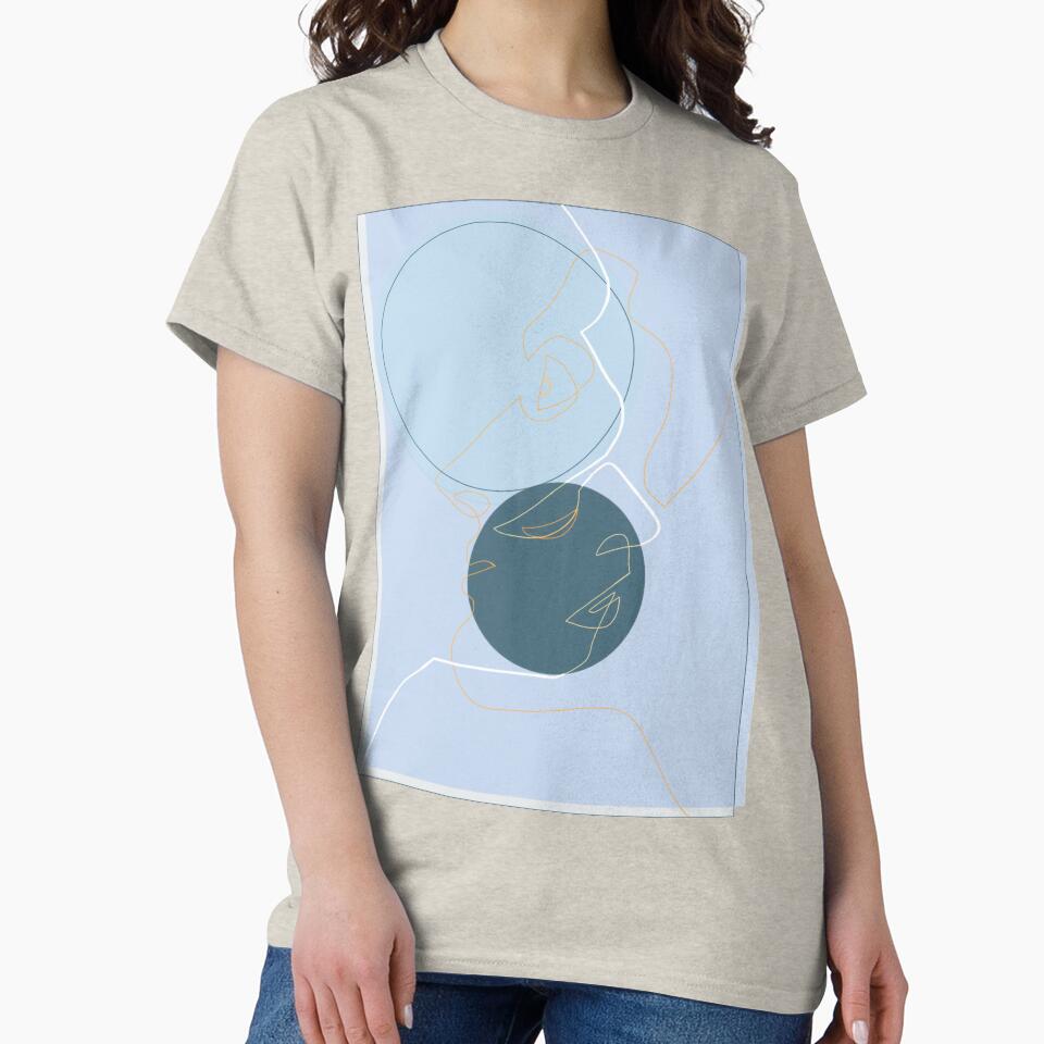 Abstract Face by mango&mind T-Shirts, Hoodie, Sweatshirt | BlankRebels.com (Image 2)