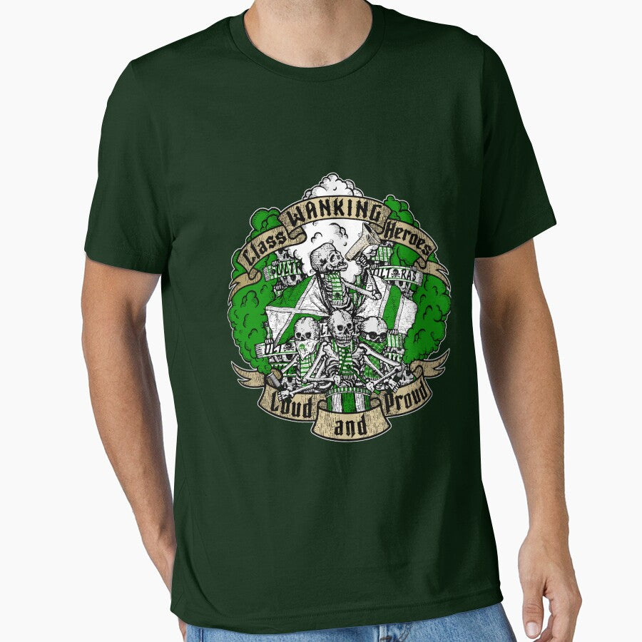 LOUD AND PROUD! (green and white edition) ULTRAS by boozecruisecrew