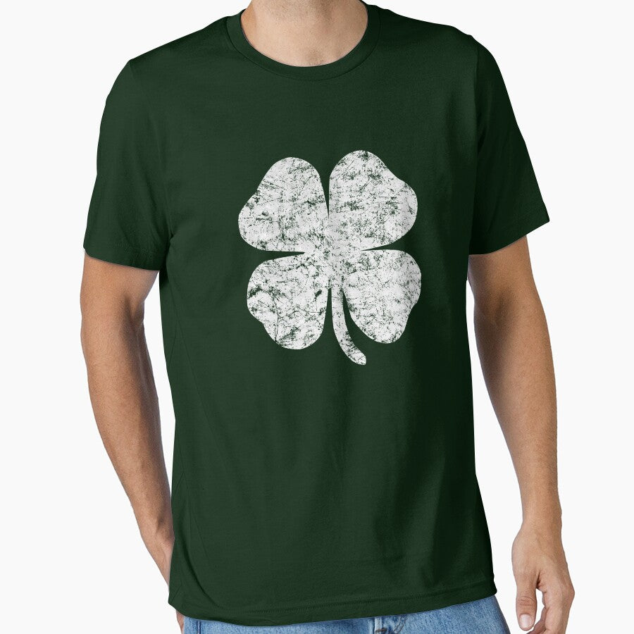 St Patricks Day Shirt - Shamrock Be Lucky on St. Pattys Day by Bullish-Bear Hoodie, Sweatshirt | BlankRebels.com (Image 1)
