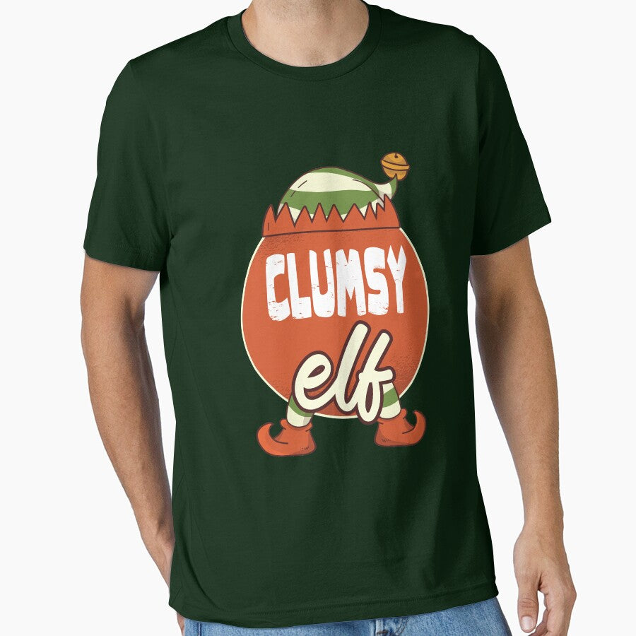 i'm the clumsy ELF family matching christmas by abdellaoui T-Shirts, Hoodie, Sweatshirt | BlankRebels.com (Image 1)