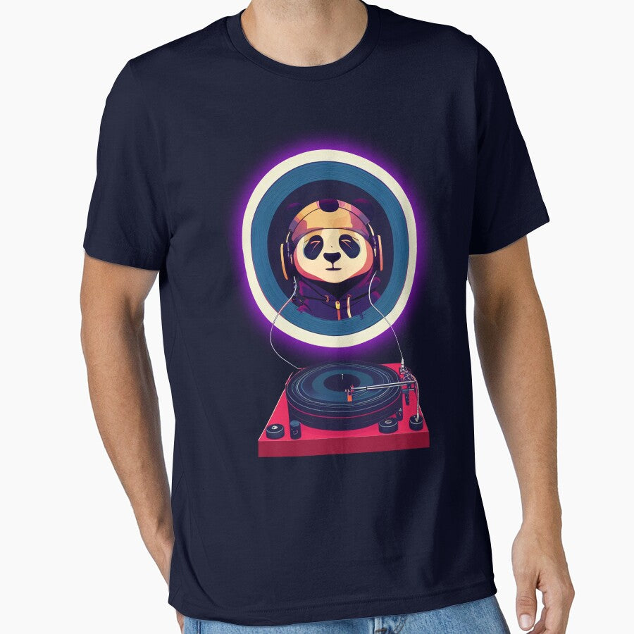 Music lover Panda by TheSamuraiCat T-Shirts, Hoodie, Sweatshirt | BlankRebels.com (Image 1)