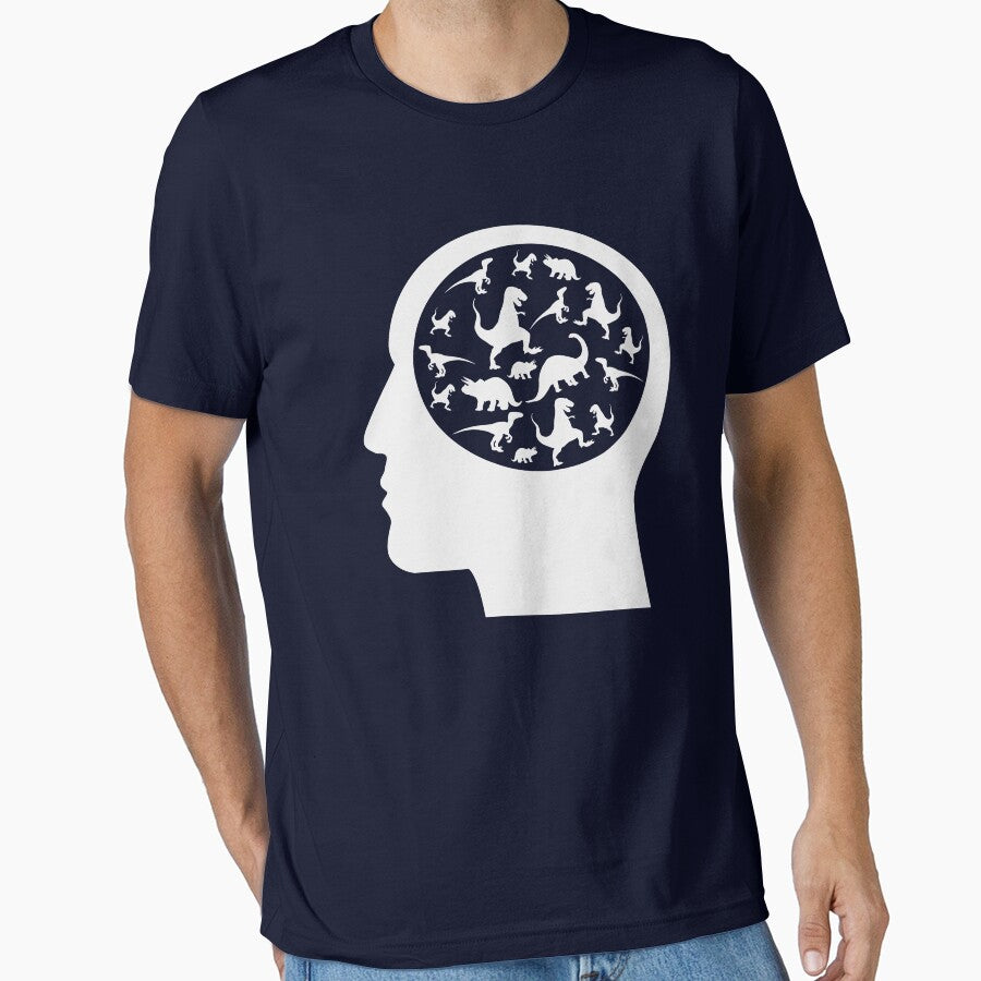 Thinking About Dinosaurs T Shirt by Sinjy Hoodie, Sweatshirt | BlankRebels.com (Image 1)