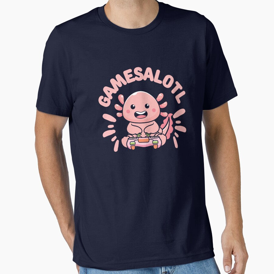 Gamesalotl by FurioInc T-Shirts, Hoodie, Sweatshirt | BlankRebels.com (Image 1)