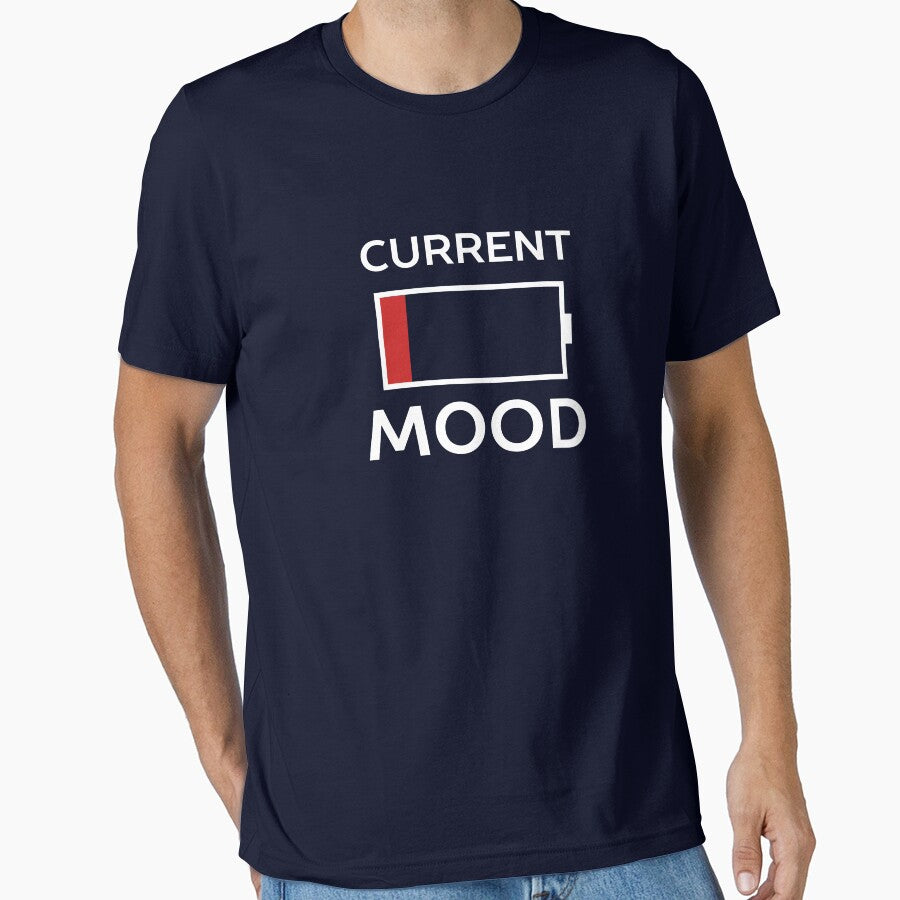Current Mood Low Battery by happinessinatee T-Shirts, Hoodie, Sweatshirt | BlankRebels.com (Image 1)