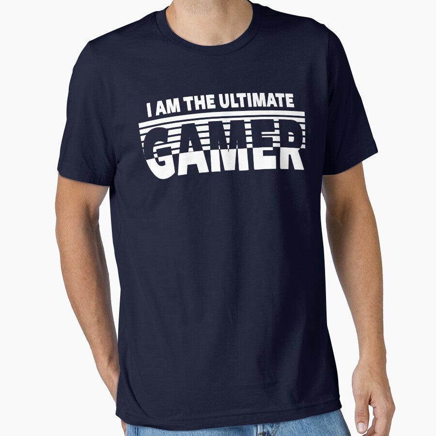GAMING - I AM THE ULTIMATE GAMER by ShirtWreck T-Shirts, Hoodie, Sweatshirt | BlankRebels.com (Image 1)