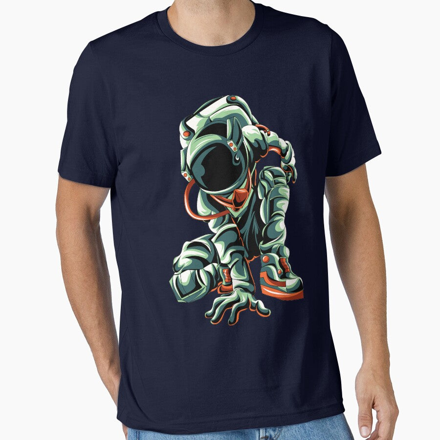 green astronaut by buzwin T-Shirts, Hoodie, Sweatshirt | BlankRebels.com (Image 1)