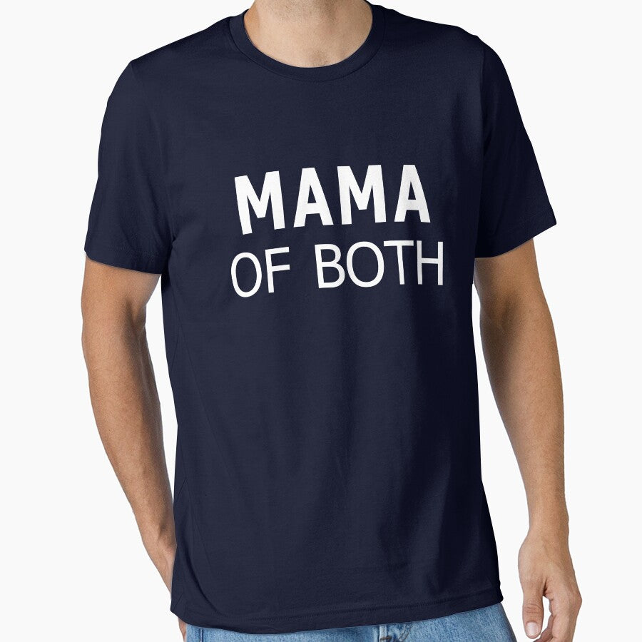 Mama Of Both T-Shirt for Women Blessed Mama Shirt by FunnyDSN Hoodie, Sweatshirt | BlankRebels.com (Image 1)