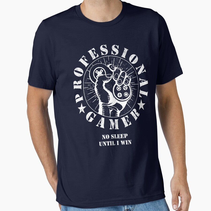 GAMING - PROFESSIONAL GAMER - VIDEOGAME by ShirtWreck T-Shirts, Hoodie, Sweatshirt | BlankRebels.com (Image 1)
