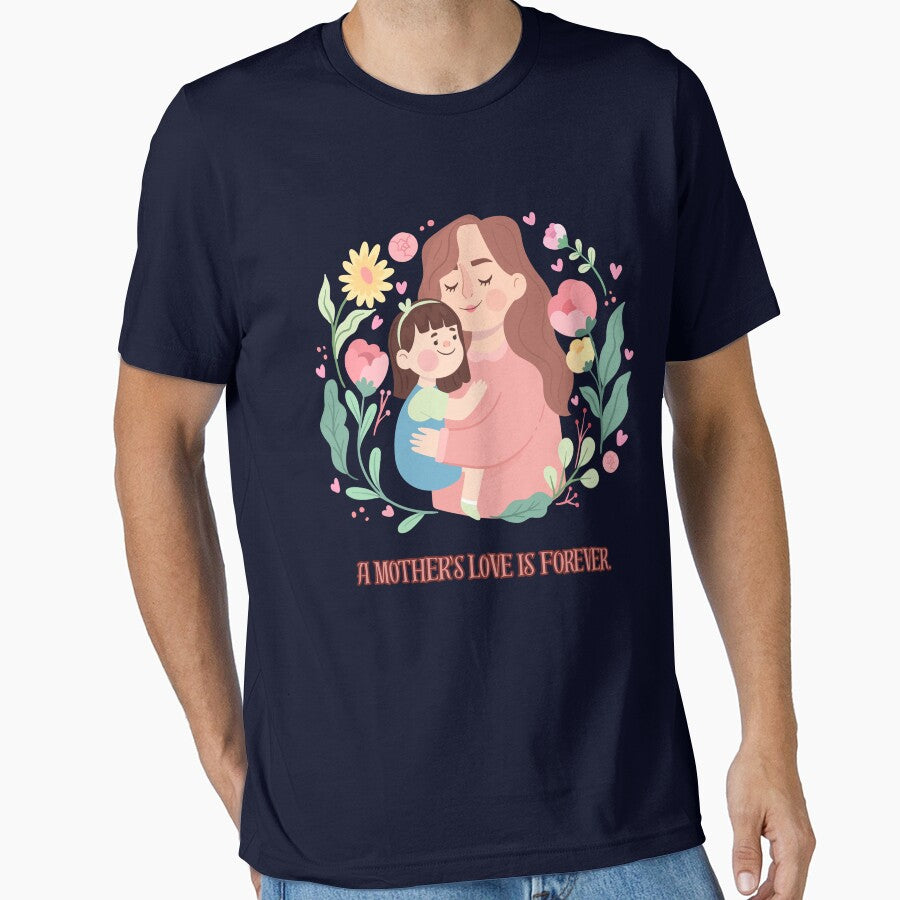 A mother's love is forever. by stylishdzign T-Shirts, Hoodie, Sweatshirt | BlankRebels.com (Image 1)