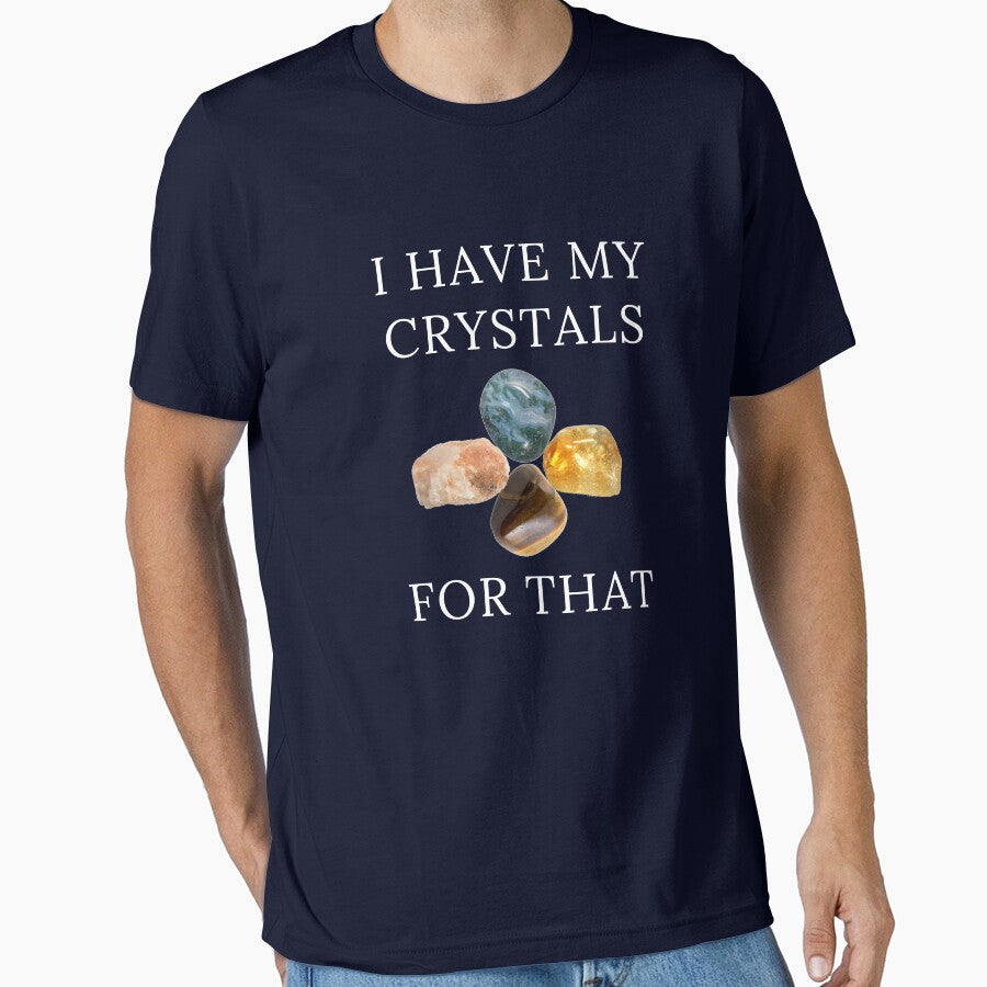 I Have My Crystals For Depression Relief Crystal Power Shirt by Klimentina Hoodie, Sweatshirt | BlankRebels.com (Image 1)