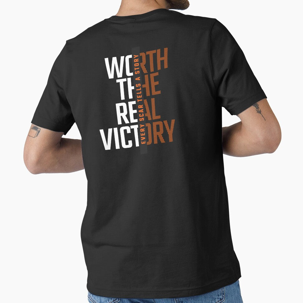 Streetwear Typography Hoodie Print Motivational Quote by pixelrealmJL T-Shirts, Sweatshirt | BlankRebels.com (Image 1)