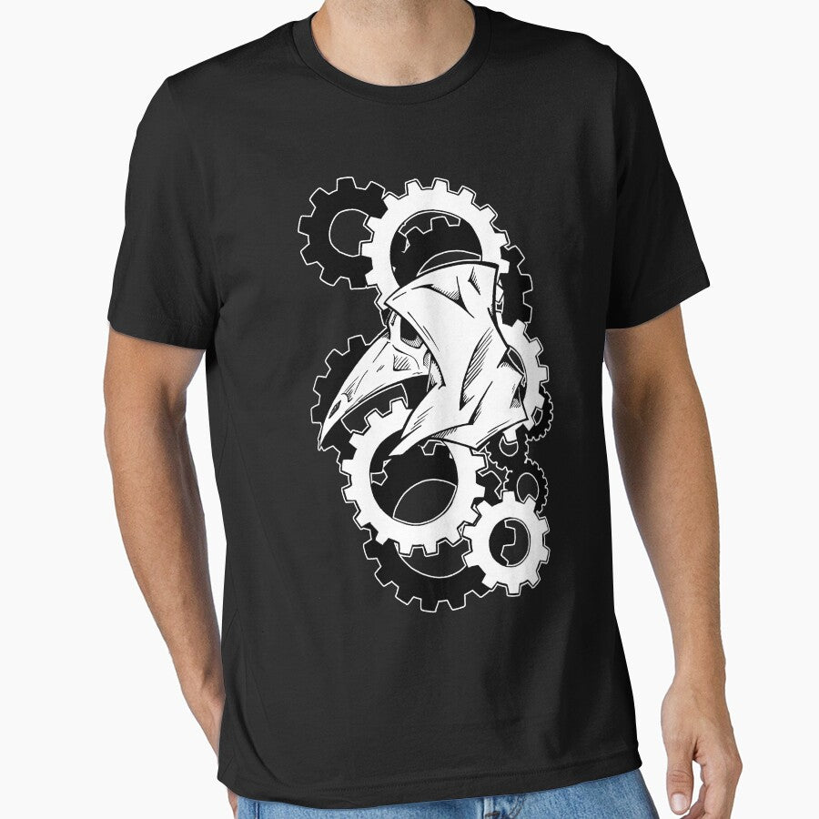 Plague Doctor Gears by gulapocalypse T-Shirts, Hoodie, Sweatshirt | BlankRebels.com (Image 1)