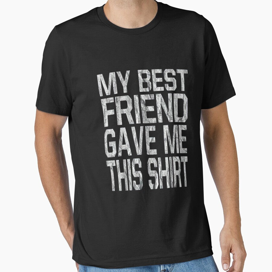 my best friend gave me this by CHARLI⭐️⭐️⭐️⭐️⭐️ T-Shirts, Hoodie, Sweatshirt | BlankRebels.com (Image 1)