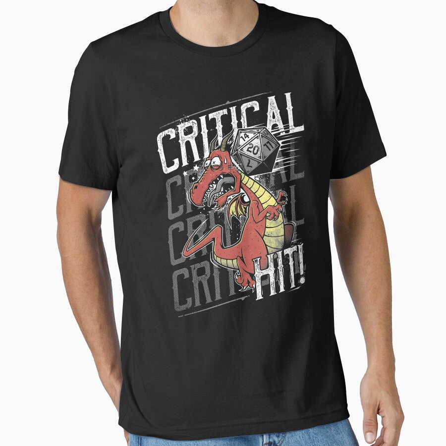 Super Crit. Hit V1 by studiomsix T-Shirts, Hoodie, Sweatshirt | BlankRebels.com (Image 1)