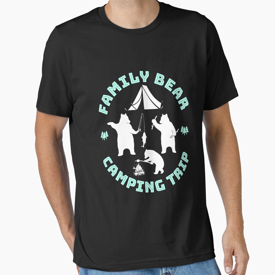 Family Bear Camping Trip Camp by jaygo T-Shirts, Hoodie, Sweatshirt | BlankRebels.com (Image 1)