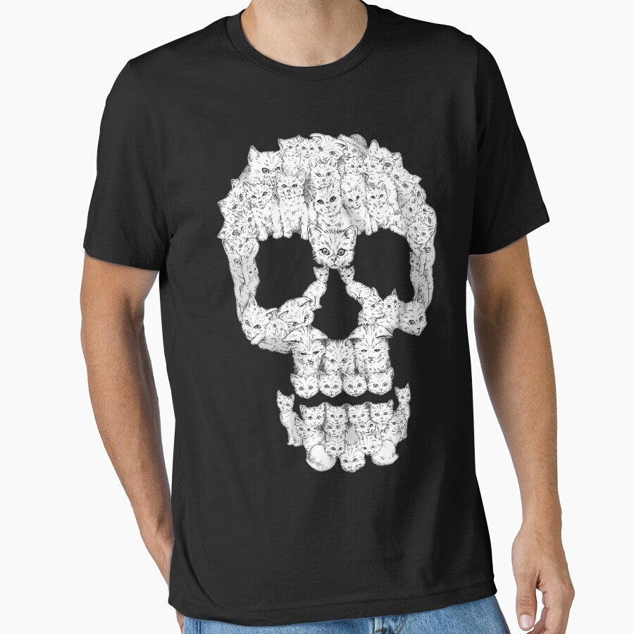 Skulls are for Pussies by harebrained T-Shirts, Hoodie, Sweatshirt | BlankRebels.com (Image 1)