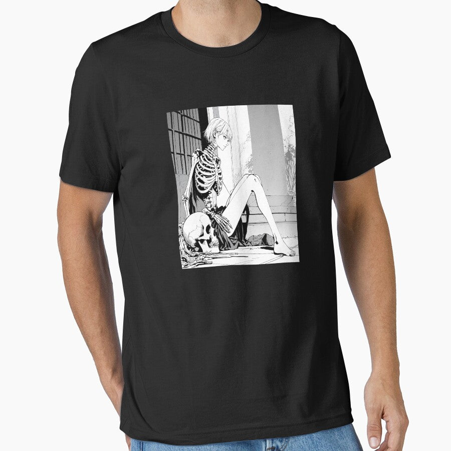 Silent Struggle – Gothic Woman Illustration. by StillOdd T-Shirts, Hoodie, Sweatshirt | BlankRebels.com (Image 1)