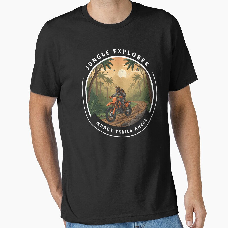 Jungle Explorer – Muddy Trails Ahead Outdoor Adventure Design by Axivra T-Shirts, Hoodie, Sweatshirt (Image 1)