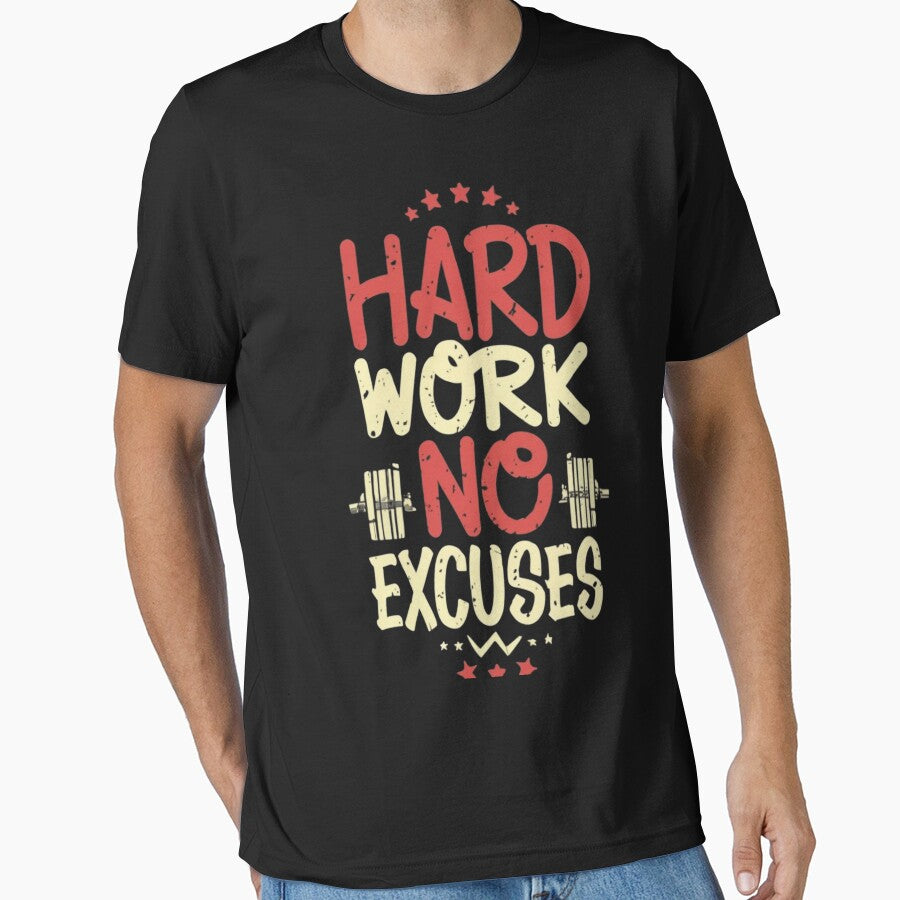 Hard Work No Excuses by yuki-hana T-Shirts, Hoodie, Sweatshirt | BlankRebels.com (Image 1)