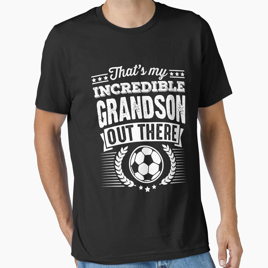 Awesome Soccer Grandson Grandma & Grandpa by noirty