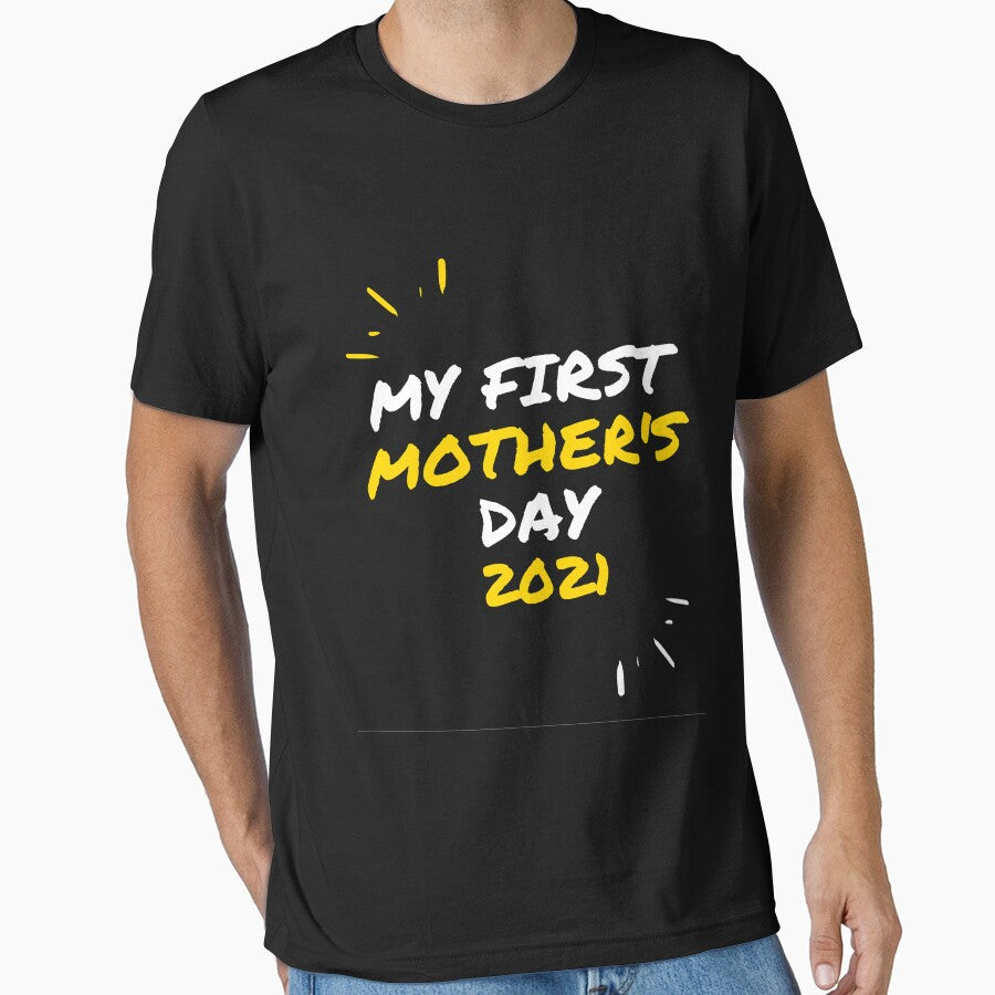 My First Mother's Day 2021 Mother's Day Gift T-Shirt by KugiArt ⭐⭐⭐⭐⭐