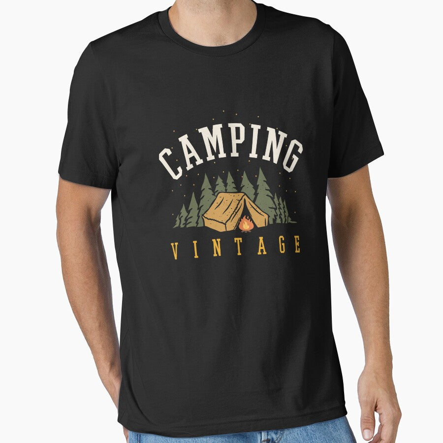camping vintage shirt by SVRT SHIRT Hoodie, Sweatshirt | BlankRebels.com (Image 1)