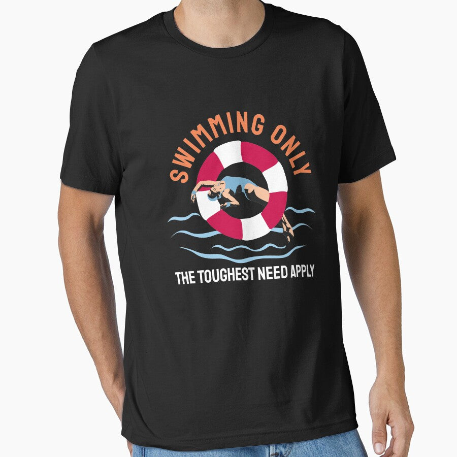 Swimming Only the Toughest Need Apply by bylox T-Shirts, Hoodie, Sweatshirt | BlankRebels.com (Image 1)