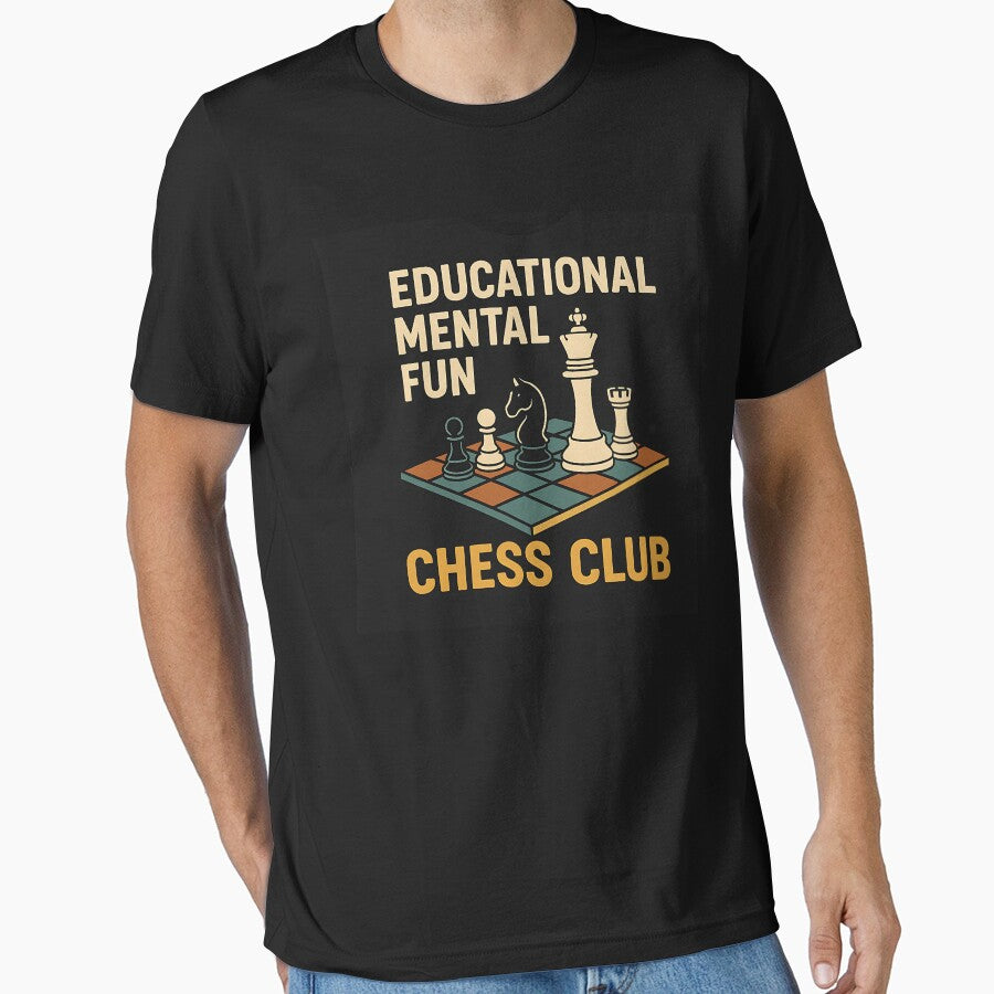 Educational Mental Fun Chess Club | Learn and Play Chess Design by Your Chess Vault T-Shirts, Hoodie, Sweatshirt (Image 1)