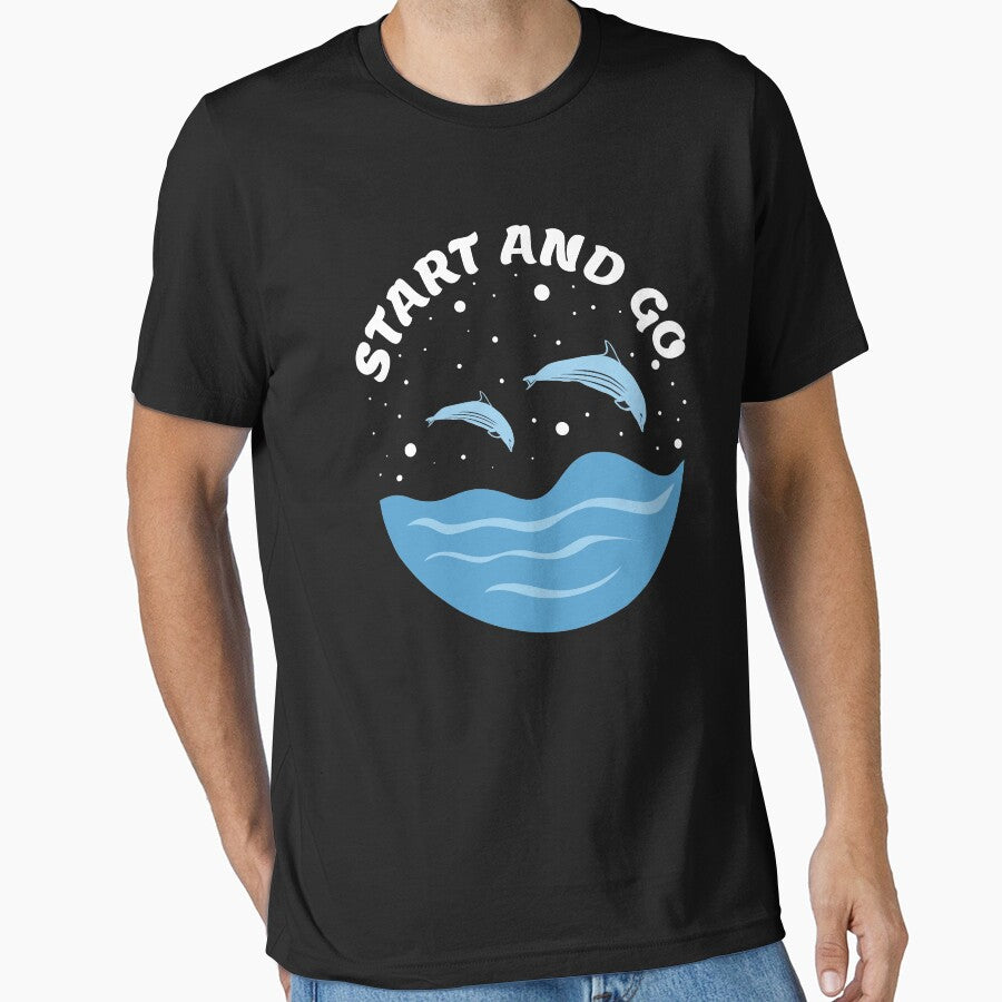 Start and Go by bylox T-Shirts, Hoodie, Sweatshirt | BlankRebels.com (Image 1)