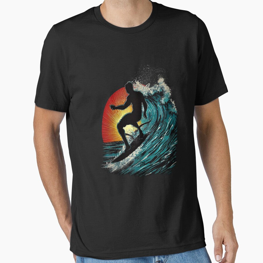 Surfer by Toshini Design T-Shirts, Hoodie, Sweatshirt | BlankRebels.com (Image 1)