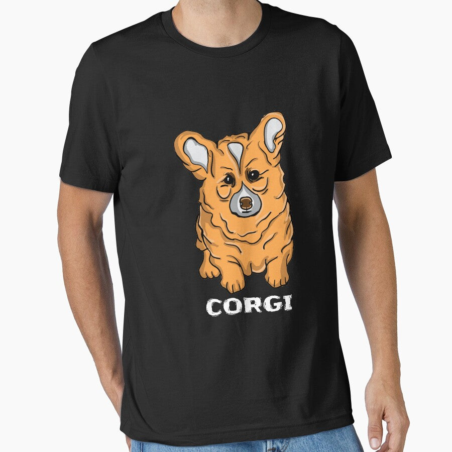 Funny Cute Corgi Dog Lover by Kieran Abbott T-Shirts, Hoodie, Sweatshirt | BlankRebels.com (Image 1)