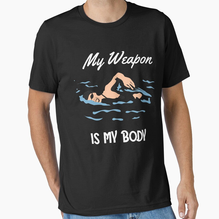 My Weapon is My Body by bylox T-Shirts, Hoodie, Sweatshirt | BlankRebels.com (Image 1)
