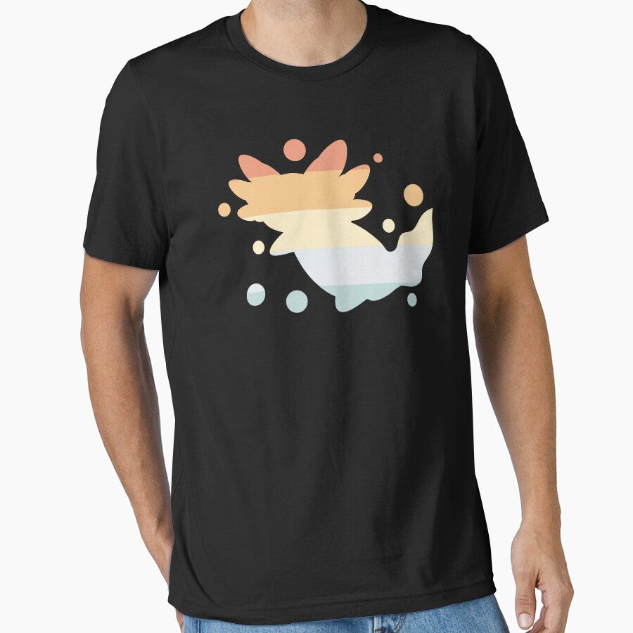 Cute Retro Pastel Axolotl Amphibian by eternallygifted T-Shirts, Hoodie, Sweatshirt | BlankRebels.com (Image 1)