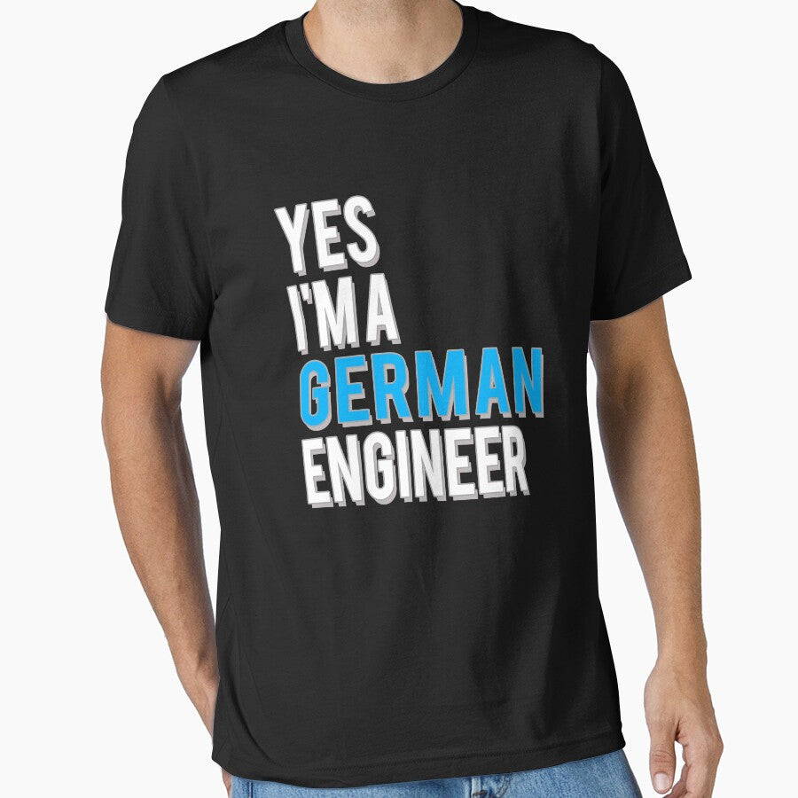 Yes I'm a German Engineer by starider T-Shirts, Hoodie, Sweatshirt | BlankRebels.com (Image 1)