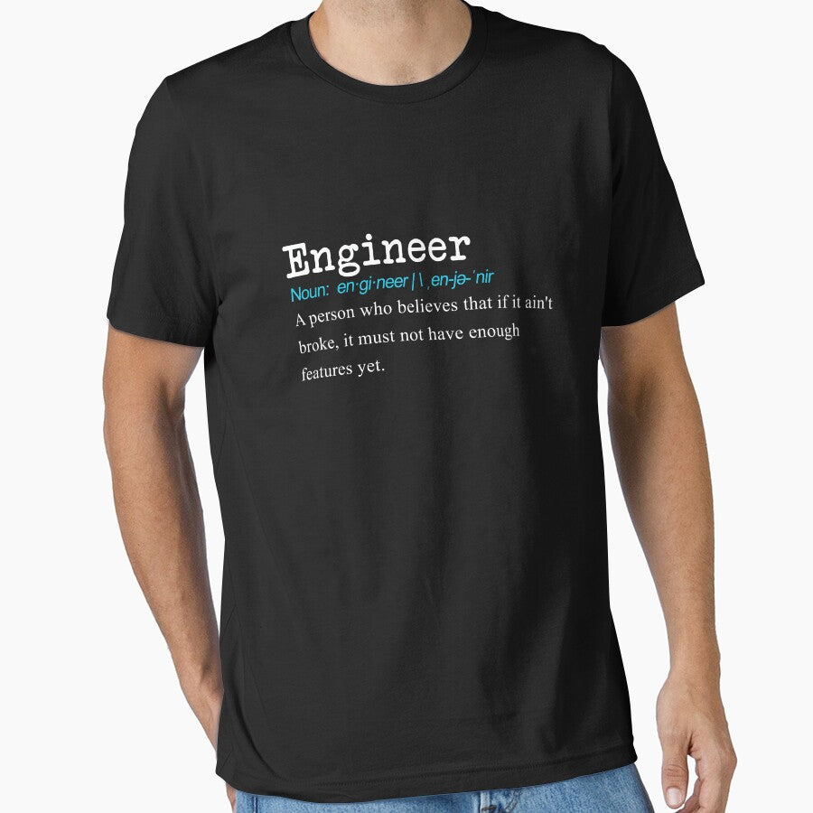 Funny Engineer Definition Gift Design by LGamble12345 T-Shirts, Hoodie, Sweatshirt | BlankRebels.com (Image 1)