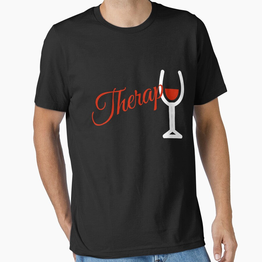 Wine Therapy by evahhamilton T-Shirts, Hoodie, Sweatshirt | BlankRebels.com (Image 1)