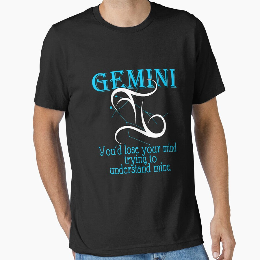 Gemini The Twin Zodiac Sign by stuch75 T-Shirts, Hoodie, Sweatshirt | BlankRebels.com (Image 1)