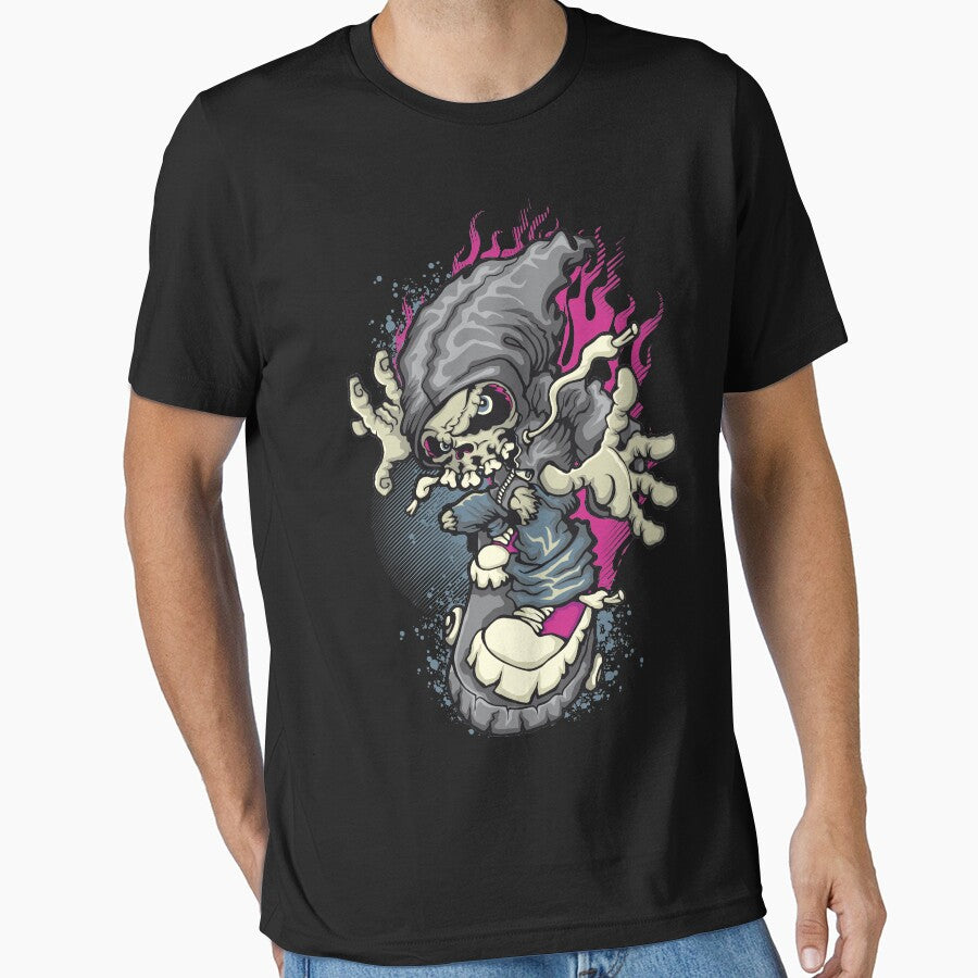 Skeleton Skateboarding by ubantee T-Shirts, Hoodie, Sweatshirt | BlankRebels.com (Image 1)