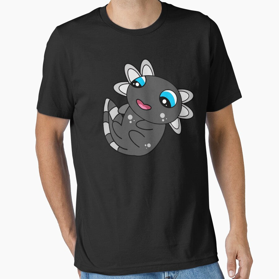 Cute Baby Black Axolotl by eternallygifted T-Shirts, Hoodie, Sweatshirt | BlankRebels.com (Image 1)