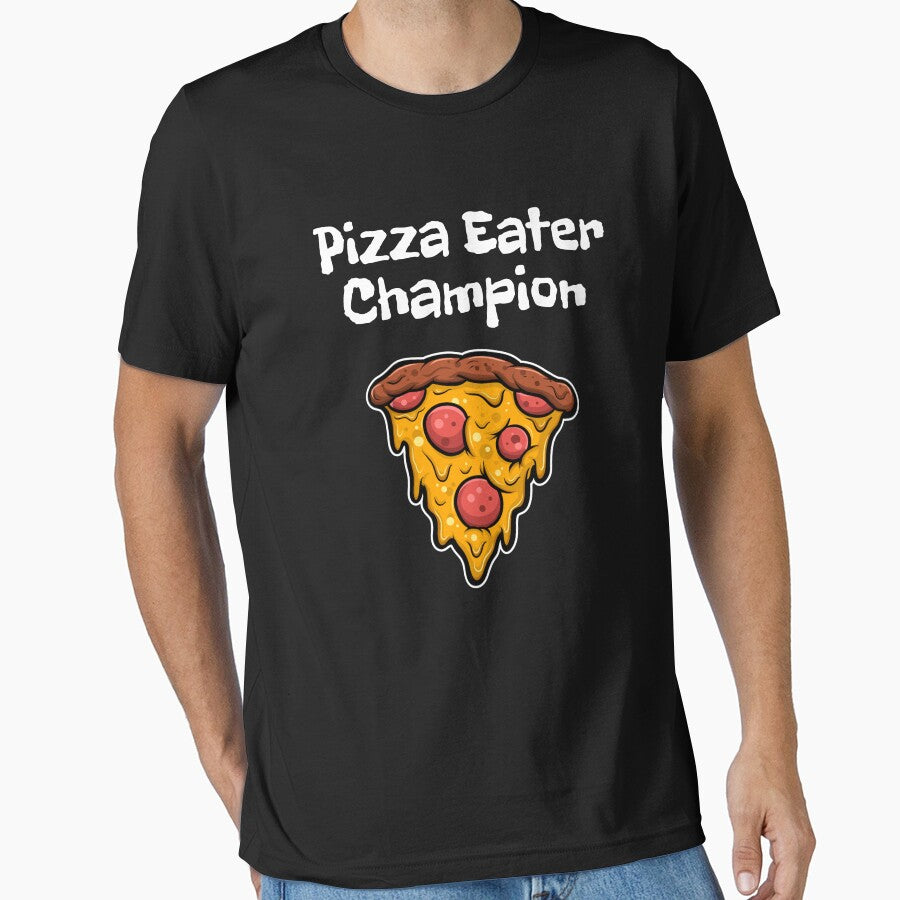 No. 1 Pizza Eater Champion by BubbaCool T-Shirts, Hoodie, Sweatshirt | BlankRebels.com (Image 1)