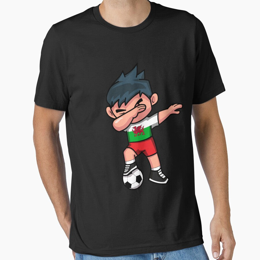 Soccer Boy Dabbing Wales by melsens