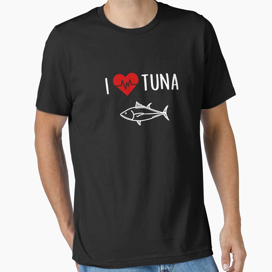 I LOVER TUNA Tuna Lover Shirt, Tuna Lover Gift,Mask TUNA by Wonaso art Hoodie, Sweatshirt | BlankRebels.com (Image 1)