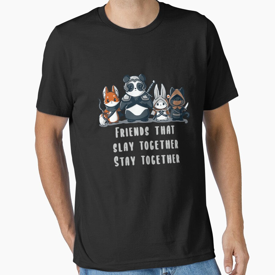 Friends who slay together, stay together by SuperUberLame T-Shirts, Hoodie, Sweatshirt | BlankRebels.com (Image 1)
