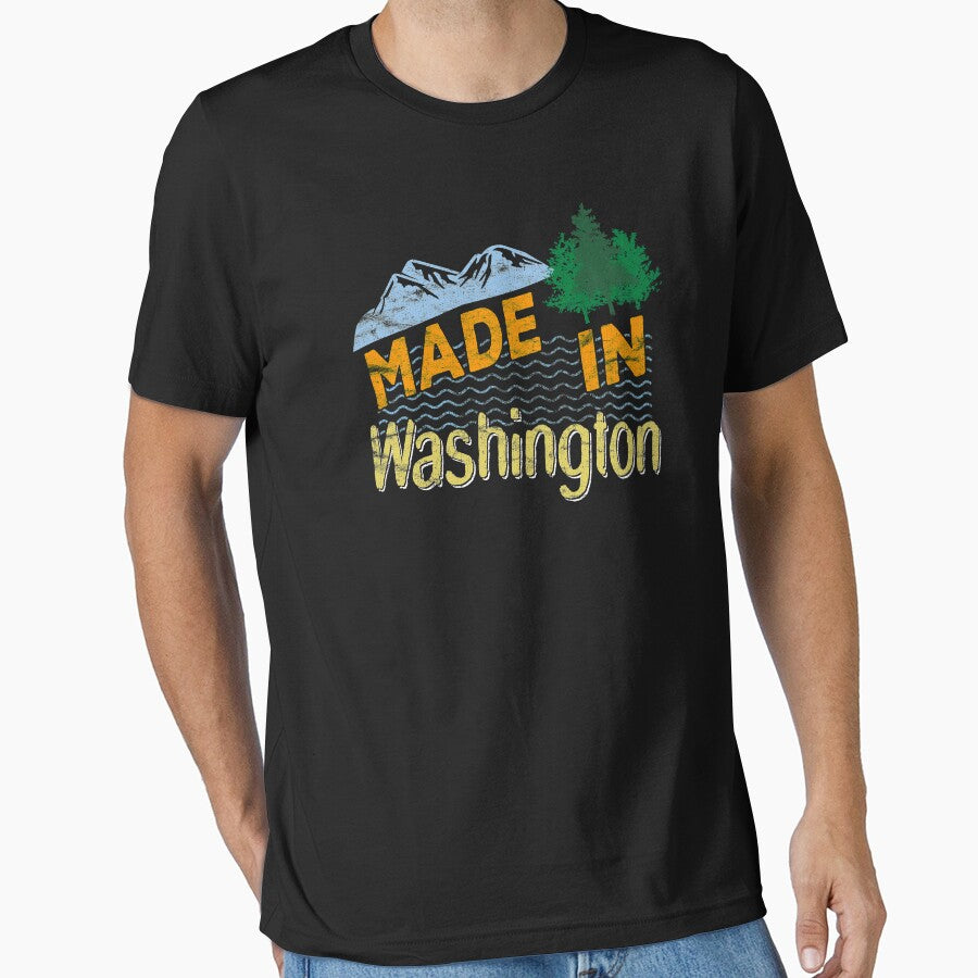 Made in Washington Landscape Camping design by fermo